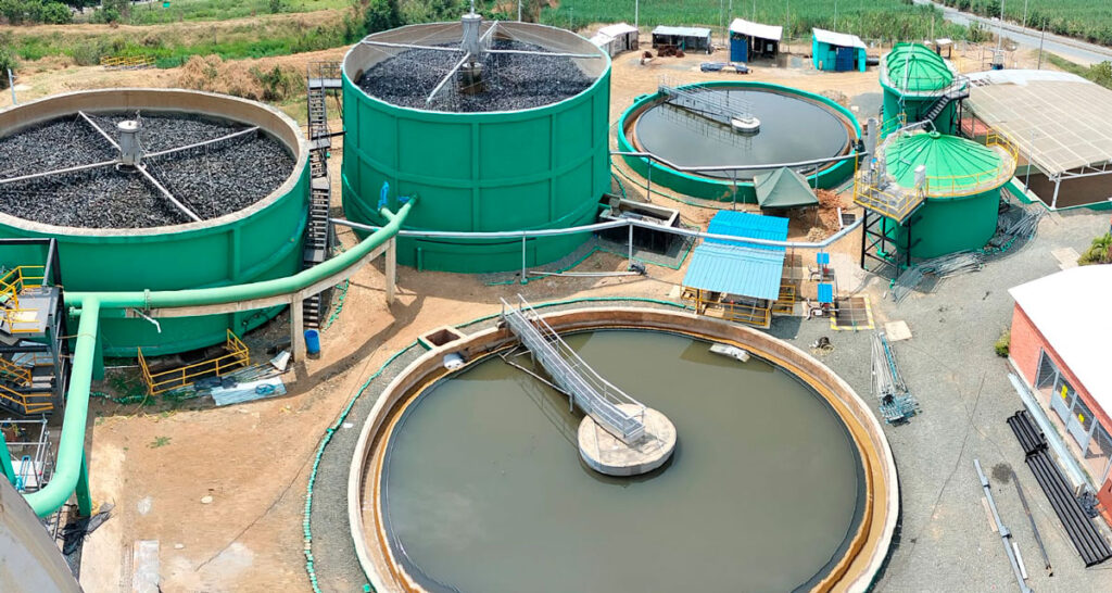 Planta de tratamiento de aguas residuales PTAR Tortugas – AquaServicios